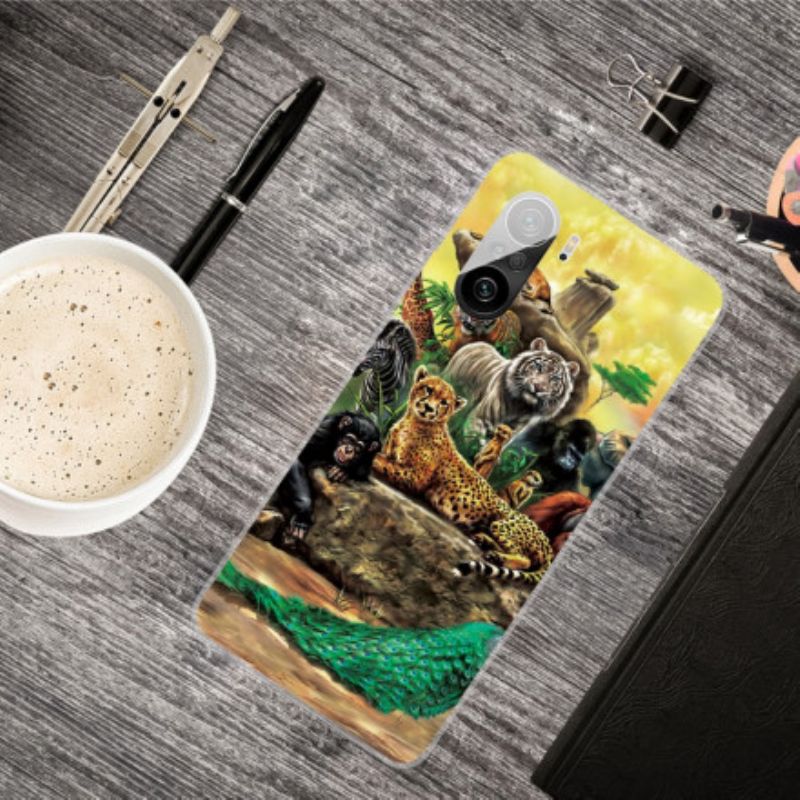 Coque Xiaomi Mi 11i 5G / Poco F3 Animaux Safari