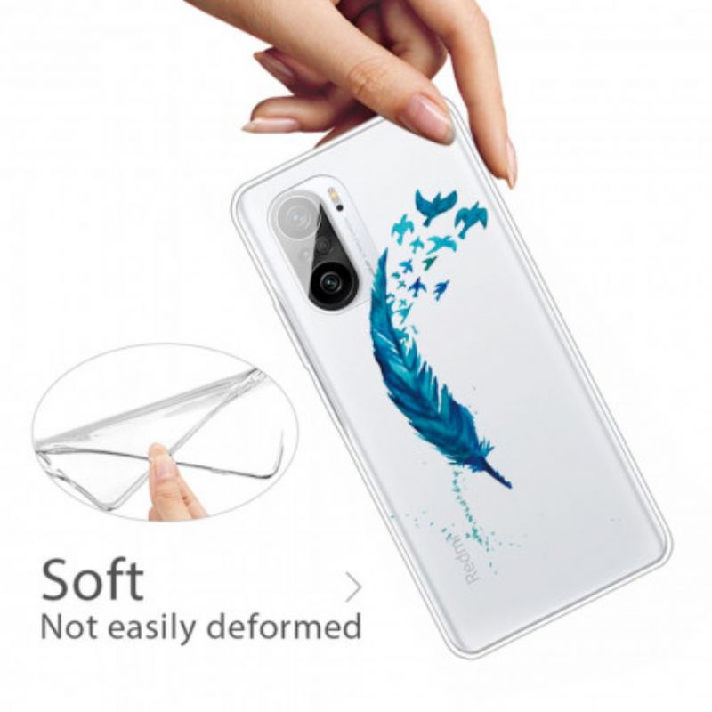 Coque Xiaomi Mi 11i 5G / Poco F3 Belle Plume Bleue