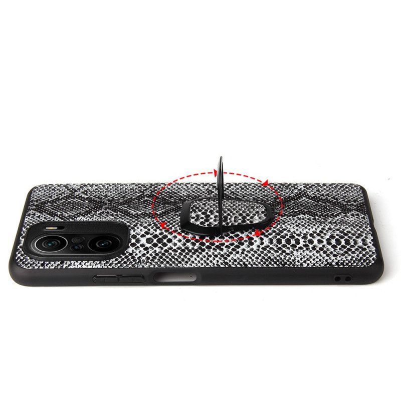 Coque Xiaomi Mi 11i 5G / Poco F3 Crocodile Anneau-support