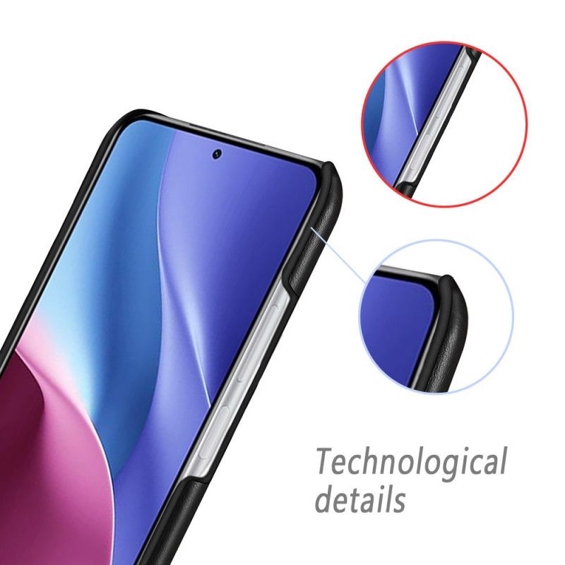 Coque Xiaomi Mi 11i 5G / Poco F3 Effet Cuir Ksq