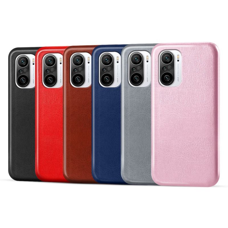 Coque Xiaomi Mi 11i 5G / Poco F3 Effet Cuir Ksq