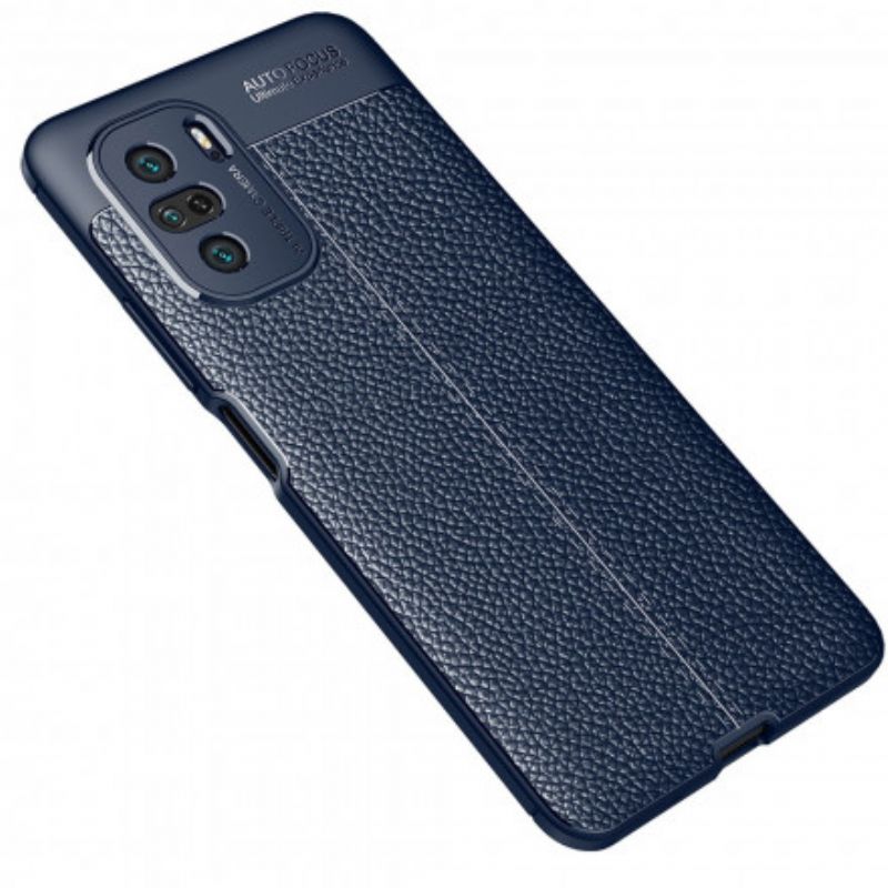 Coque Xiaomi Mi 11i 5G / Poco F3 Effet Cuir Litchi Double Line