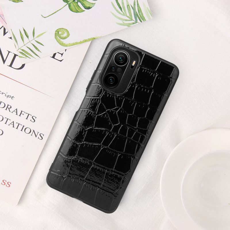 Coque Xiaomi Mi 11i 5G / Poco F3 Effet Peau De Crocodile