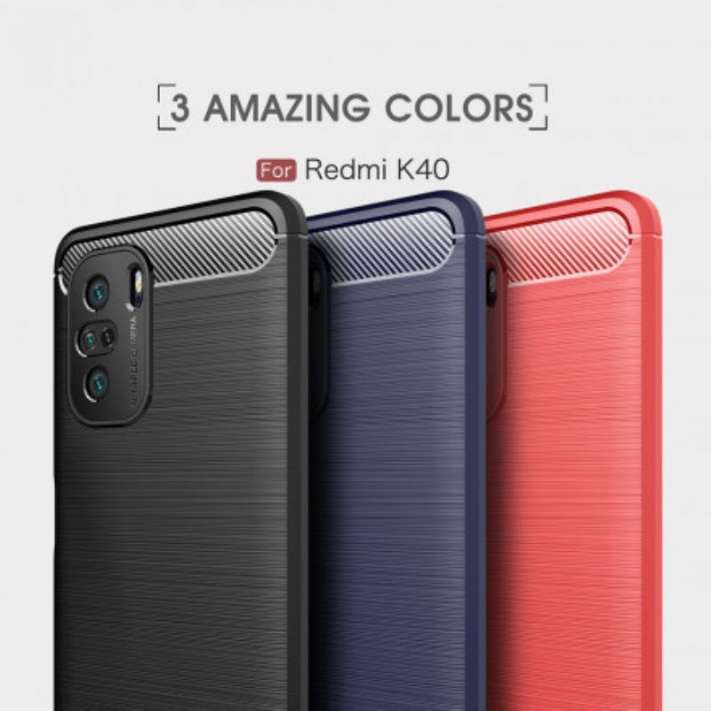 Coque Xiaomi Mi 11i 5G / Poco F3 Fibre Carbone Brossée