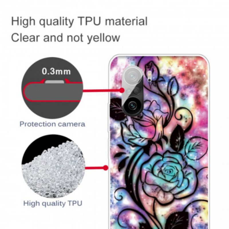 Coque Xiaomi Mi 11i 5G / Poco F3 Fleur Graphique