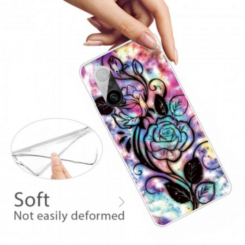 Coque Xiaomi Mi 11i 5G / Poco F3 Fleur Graphique