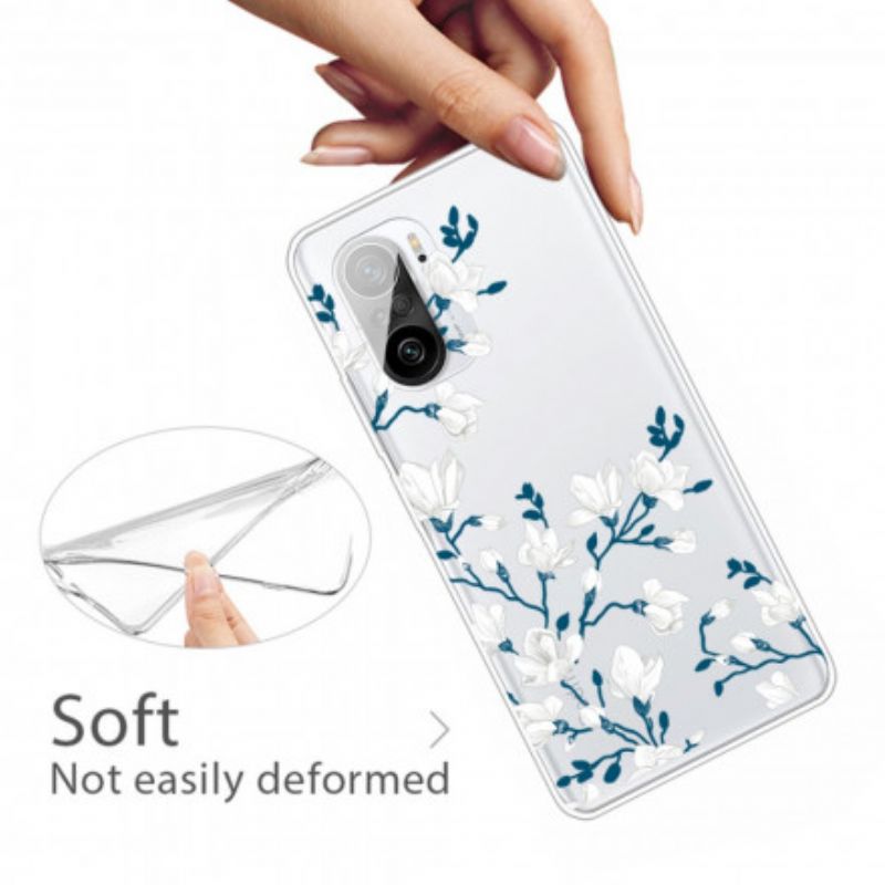 Coque Xiaomi Mi 11i 5G / Poco F3 Fleurs Blanches