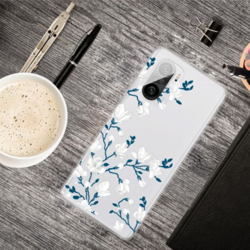 Coque Xiaomi Mi 11i 5G / Poco F3 Fleurs Blanches