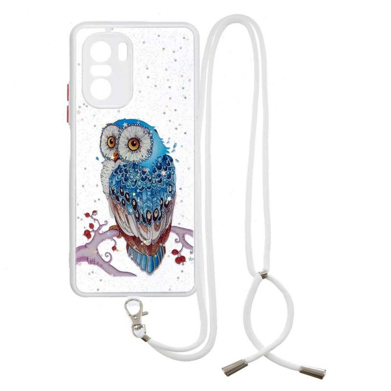 Coque Xiaomi Mi 11i 5G / Poco F3 Hibou Avec Cordon