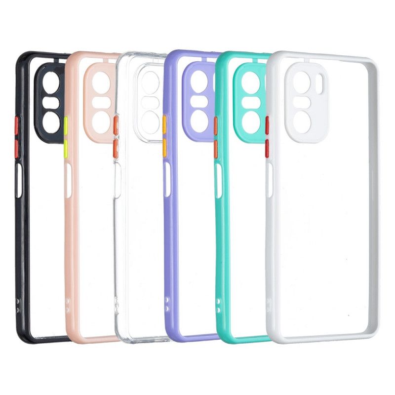 Coque Xiaomi Mi 11i 5G / Poco F3 Hybride Boutons Colorés