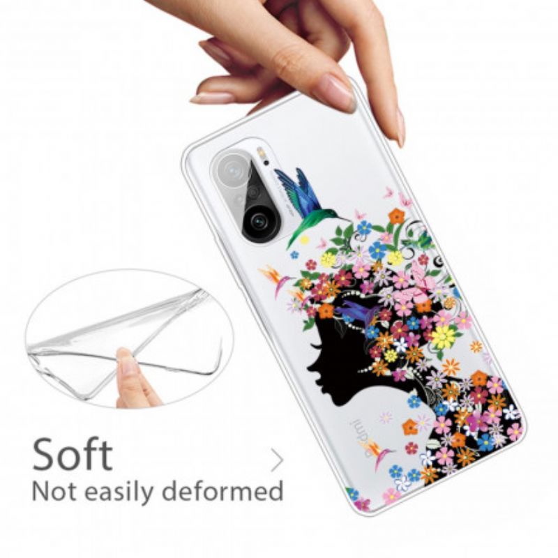 Coque Xiaomi Mi 11i 5G / Poco F3 Jolie Tête Fleurie