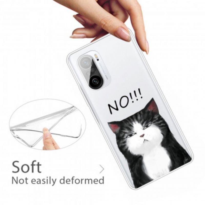 Coque Xiaomi Mi 11i 5G / Poco F3 Le Chat Qui Dit Non