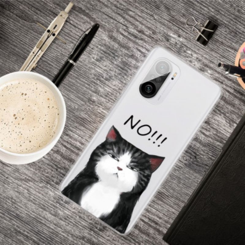 Coque Xiaomi Mi 11i 5G / Poco F3 Le Chat Qui Dit Non