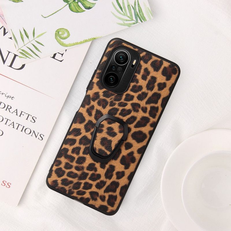 Coque Xiaomi Mi 11i 5G / Poco F3 Léopard Anneau-support Léopard Anneau-support