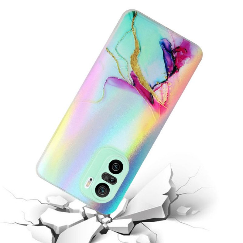 Coque Xiaomi Mi 11i 5G / Poco F3 Marbre Effet Laser