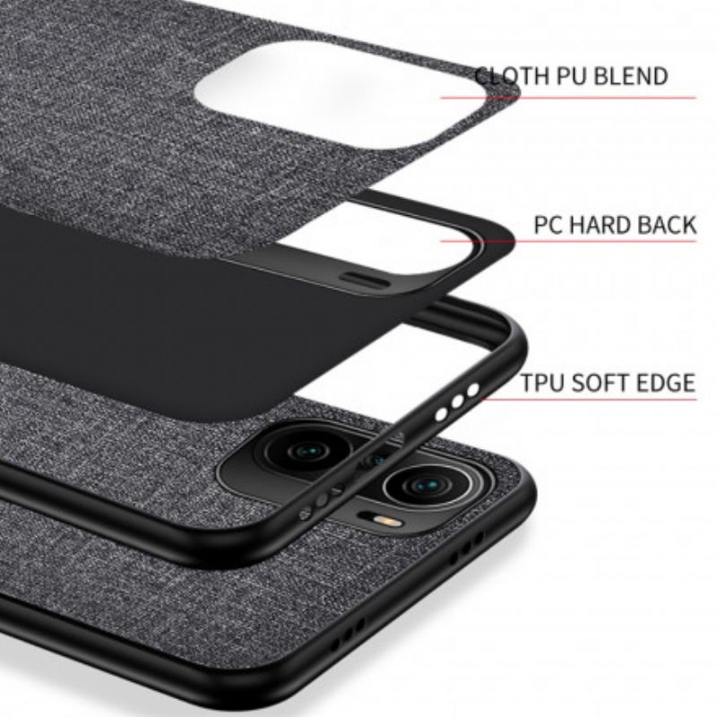 Coque Xiaomi Mi 11i 5G / Poco F3 Texture Tissu