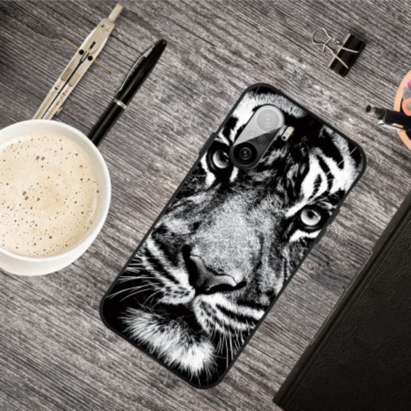 Coque Xiaomi Mi 11i 5G / Poco F3 Tigre Noir Et Blanc