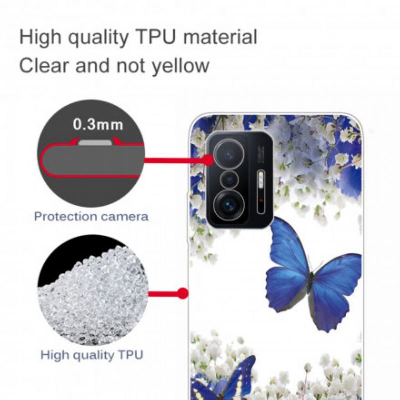 Coque Xiaomi Mi 11T / 11T Pro Butterflies