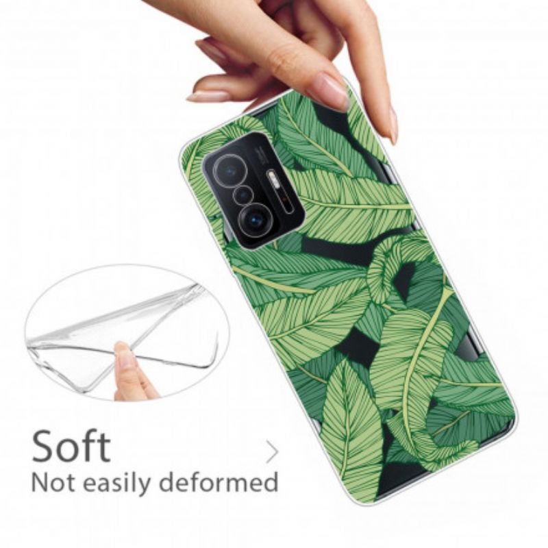 Coque Xiaomi Mi 11T / 11T Pro Feuilles Graphiques