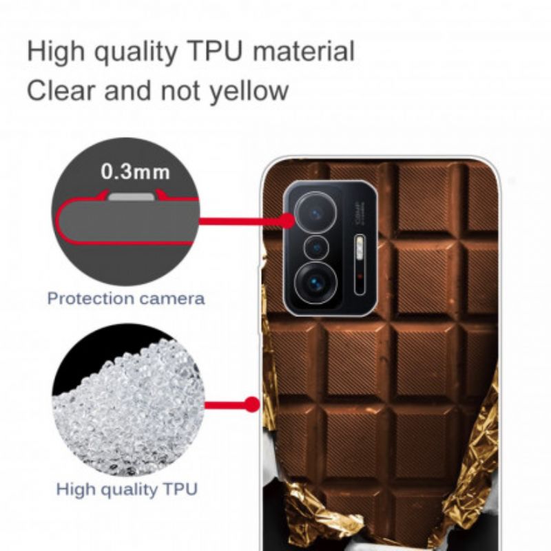 Coque Xiaomi Mi 11T / 11T Pro Flexible Chocolat