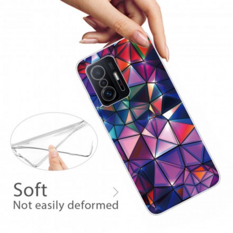 Coque Xiaomi Mi 11T / 11T Pro Flexible Géométrie