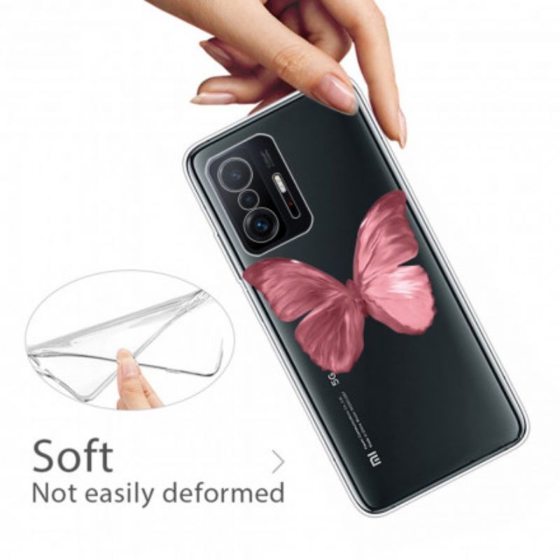 Coque Xiaomi Mi 11T / 11T Pro Papillons Sauvages