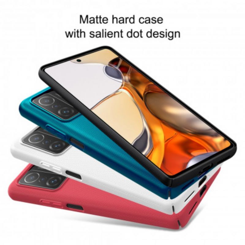 Coque Xiaomi Mi 11T / 11T Pro Rigide Givré Nillkin