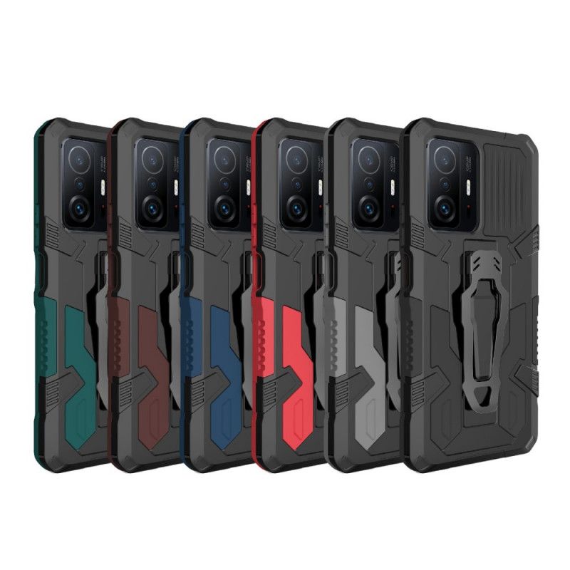 Coque Xiaomi Mi 11T / 11T Pro Robot Avec Pince Ceinture