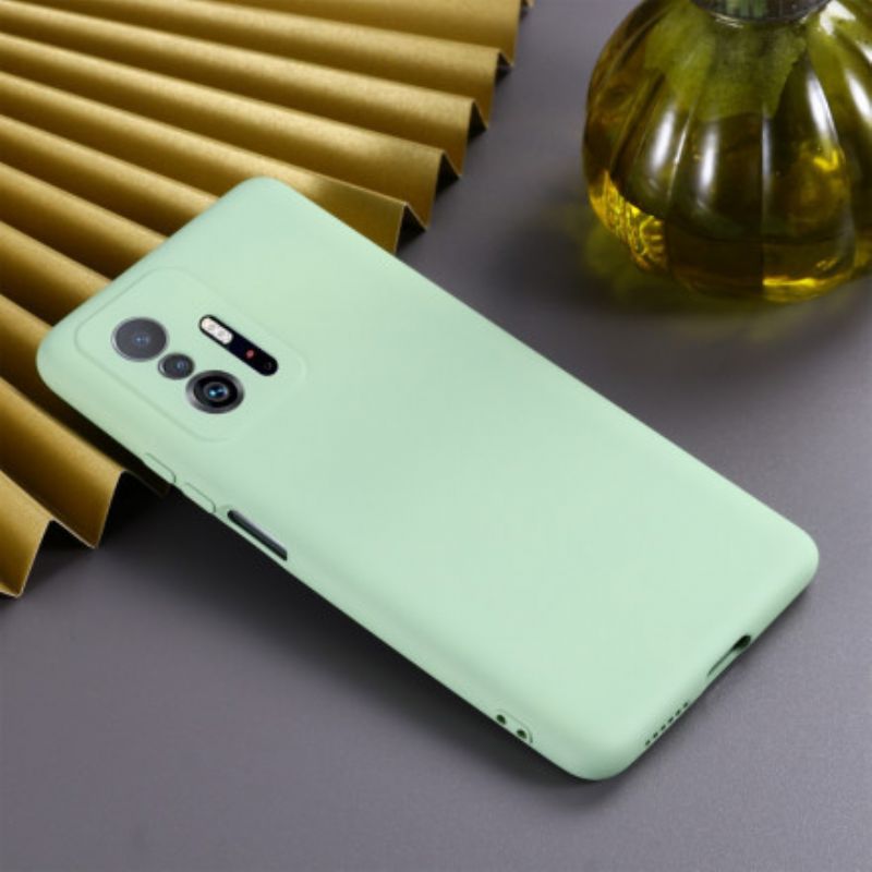 Coque Xiaomi Mi 11T / 11T Pro Silicone Liquide Avec Lanière