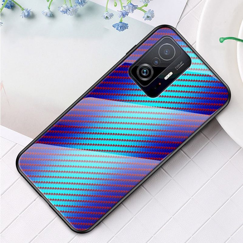 Coque Xiaomi Mi 11T / 11T Pro Verre Trempé Fibre Carbone