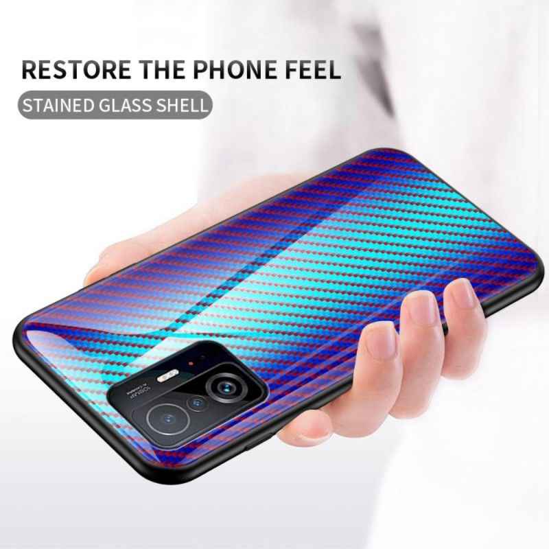 Coque Xiaomi Mi 11T / 11T Pro Verre Trempé Fibre Carbone