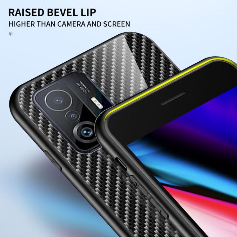 Coque Xiaomi Mi 11T / 11T Pro Verre Trempé Fibre Carbone