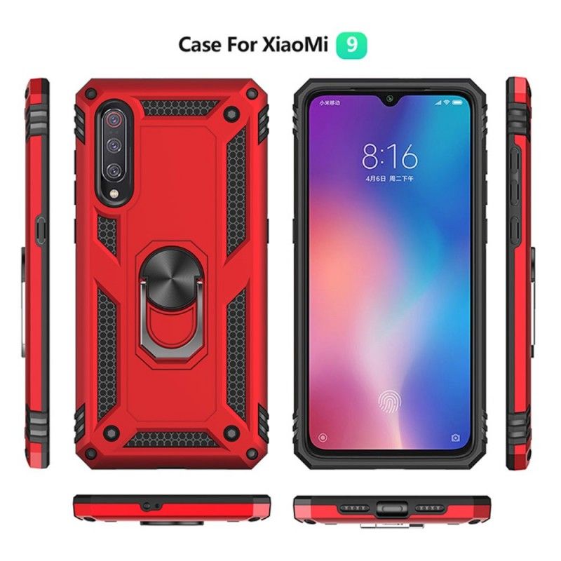 Coque Xiaomi Mi 9 Anneau Premium