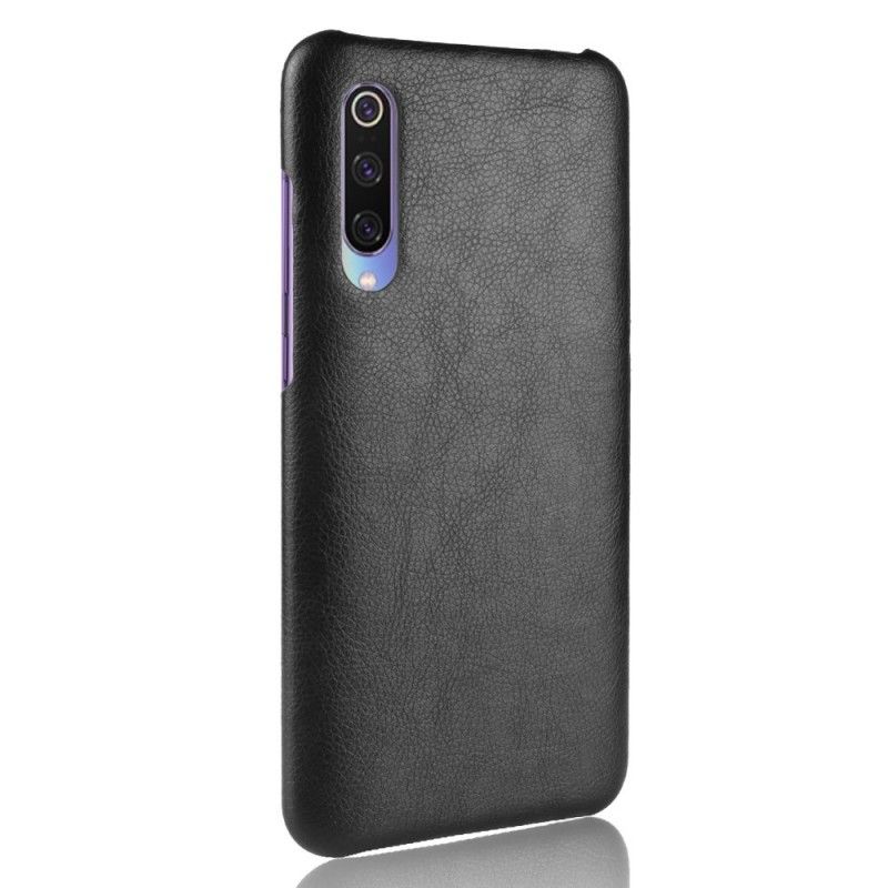 Coque Xiaomi Mi 9 Effet Cuir Litchi