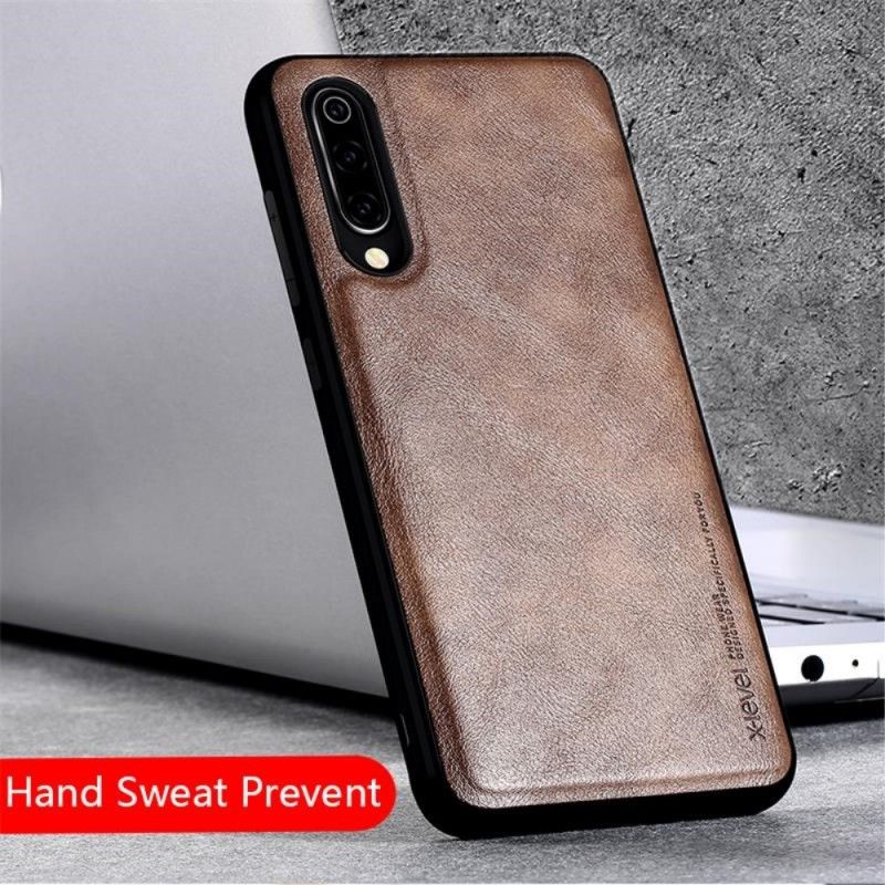 Coque Xiaomi Mi 9 Effet Cuir Vintage