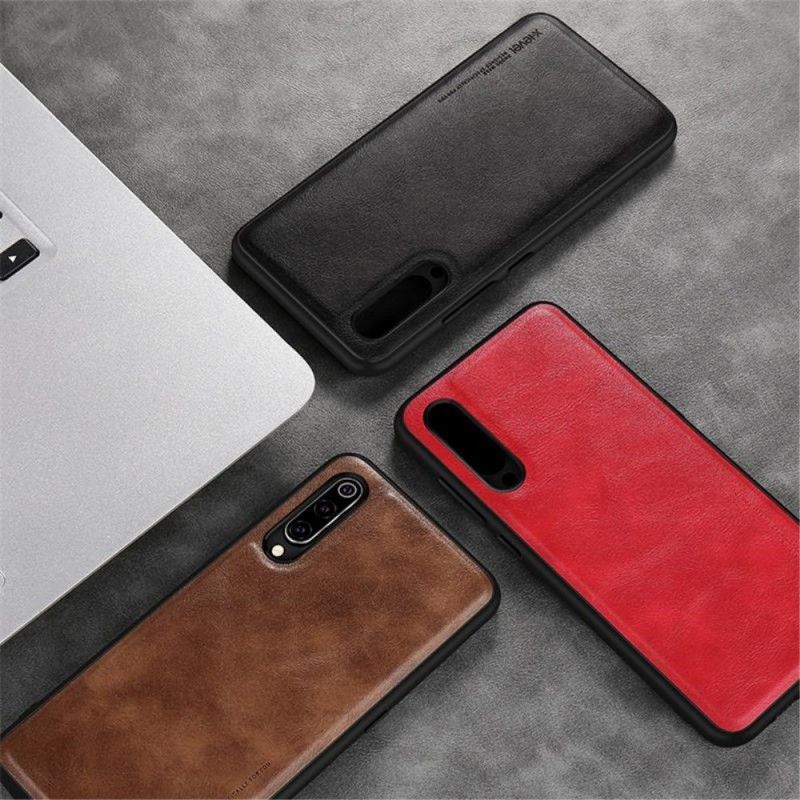 Coque Xiaomi Mi 9 Effet Cuir Vintage