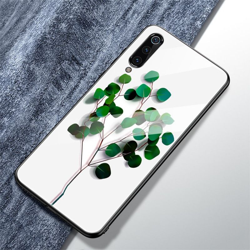 Coque Xiaomi Mi 9 Feuilles Réalistes