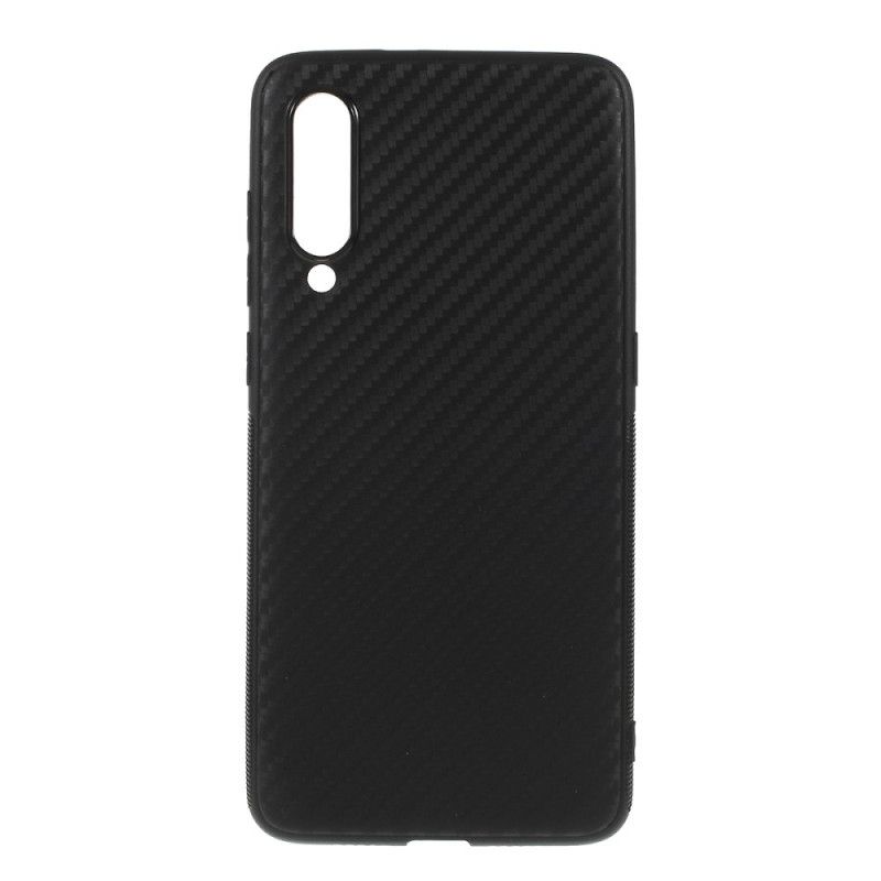 Coque Xiaomi Mi 9 Fibre Carbone Léger Relief