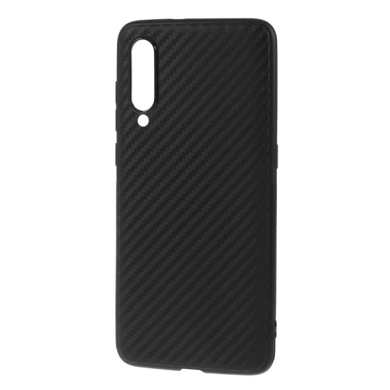 Coque Xiaomi Mi 9 Fibre Carbone Léger Relief