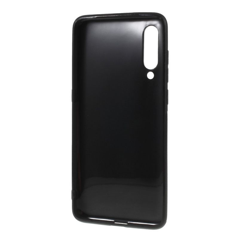 Coque Xiaomi Mi 9 Fibre Carbone Léger Relief