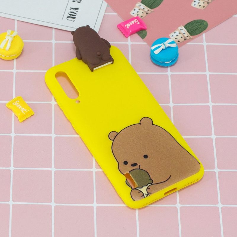 Coque Xiaomi Mi 9 Lite 3d Ours Et Ice Cream