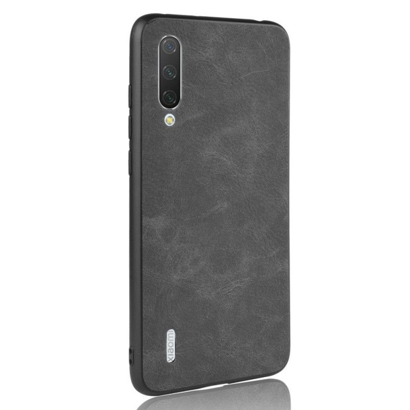 Coque Xiaomi Mi 9 Lite Effet Cuir Look Vintage