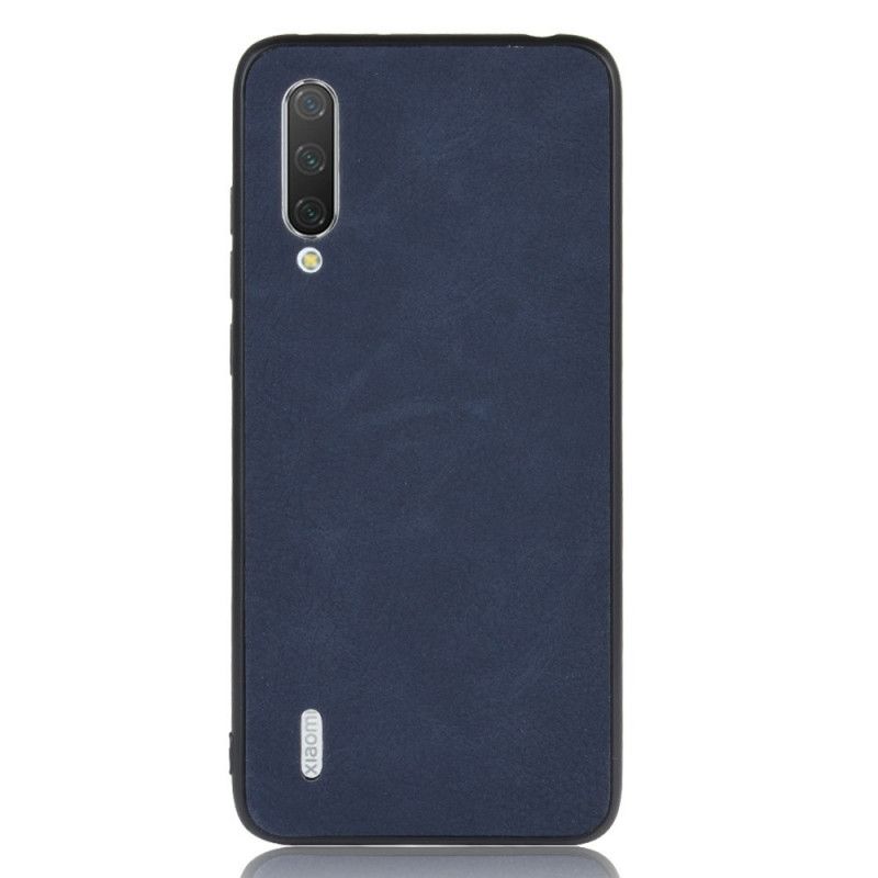 Coque Xiaomi Mi 9 Lite Effet Cuir Look Vintage