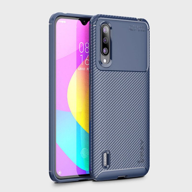 Coque Xiaomi Mi 9 Lite Ipaky Fibre Carbone