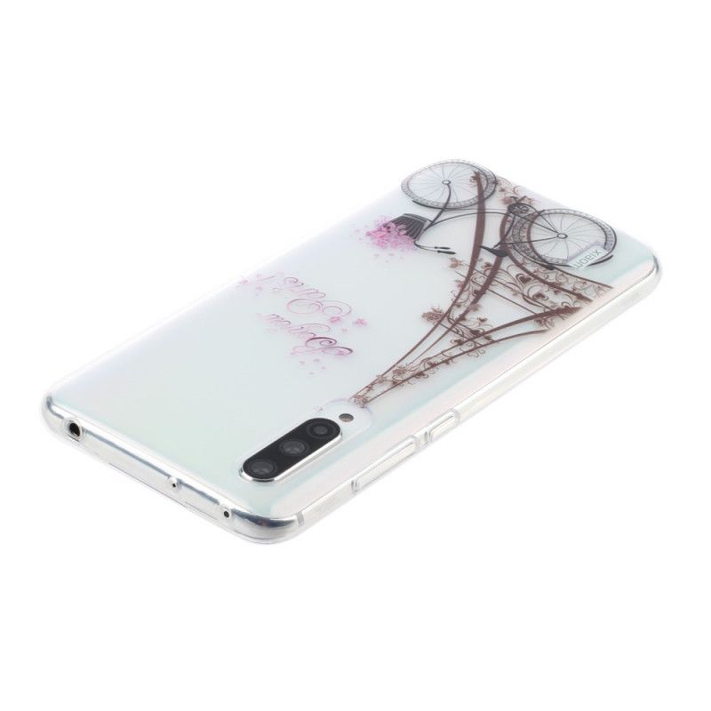 Coque Xiaomi Mi 9 Lite Transparente Bonjour Paris