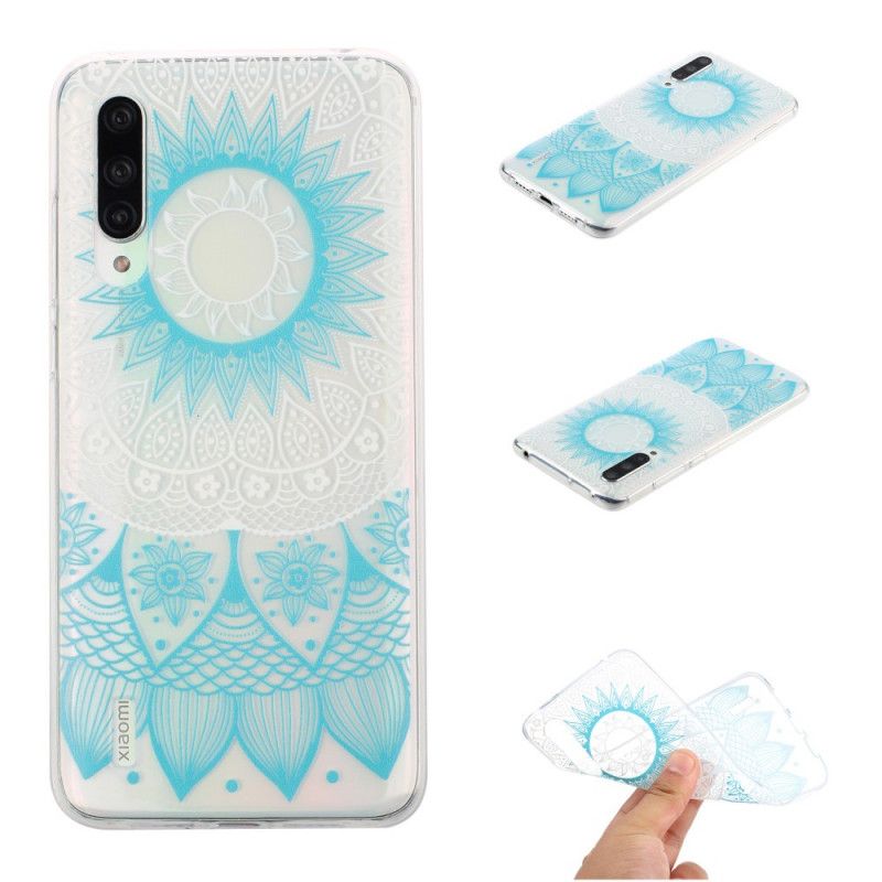 Coque Xiaomi Mi 9 Lite Transparente Mandala Coloré