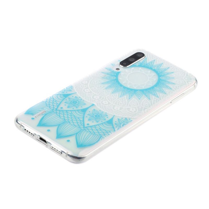 Coque Xiaomi Mi 9 Lite Transparente Mandala Coloré