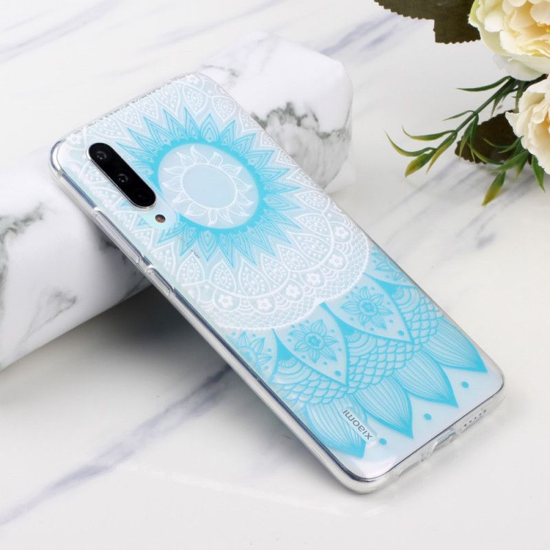 Coque Xiaomi Mi 9 Lite Transparente Mandala Coloré