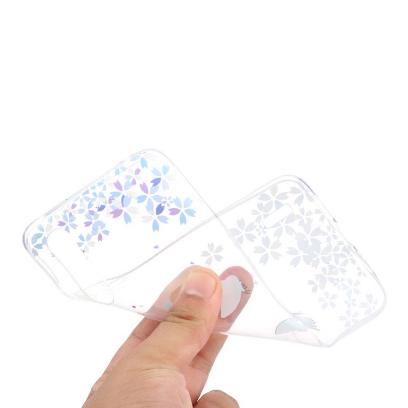 Coque Xiaomi Mi 9 Lite Transparente Papillons Et Fleurs