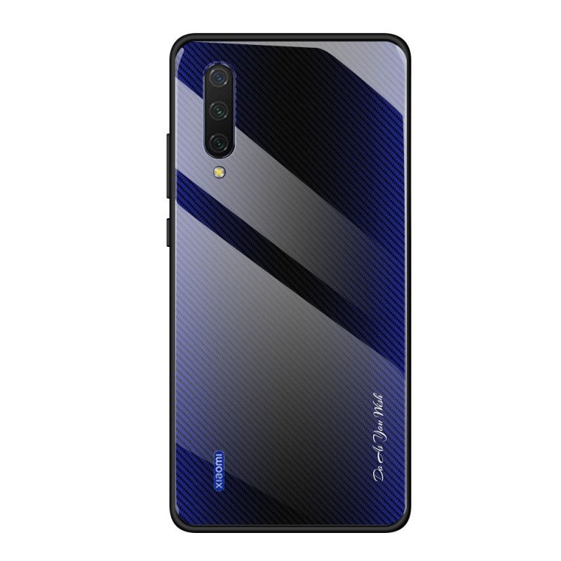 Coque Xiaomi Mi 9 Lite Verre Trempé Fibre Carbone